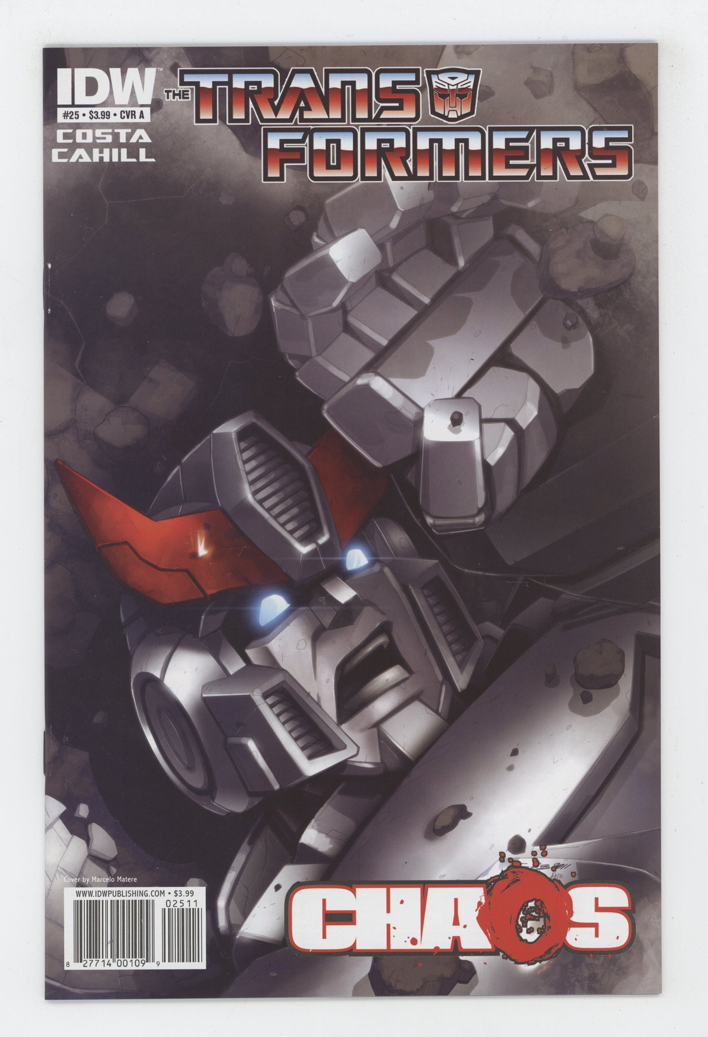 Transformers 25 A IDW 2011 Marcelo Matere Mike Costa Prowl Jazz