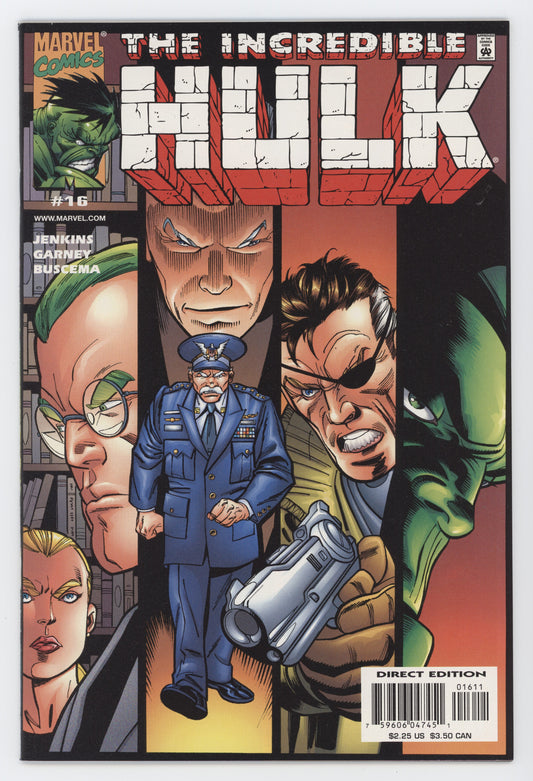 Incredible Hulk 16 2nd Series Marvel 2000 NM Ron Garney Paul Jenkins