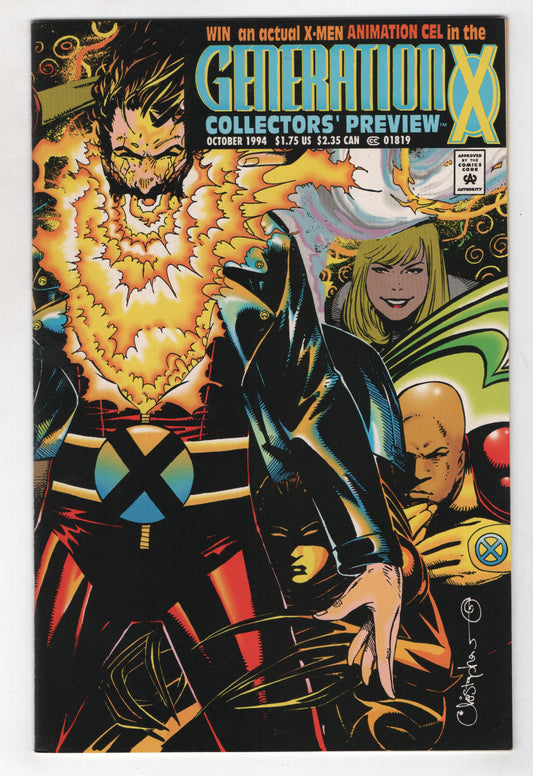 Generation X 1 Marvel 1994 NM Chromium X-Men Husk Jubilee White Queen Banshee