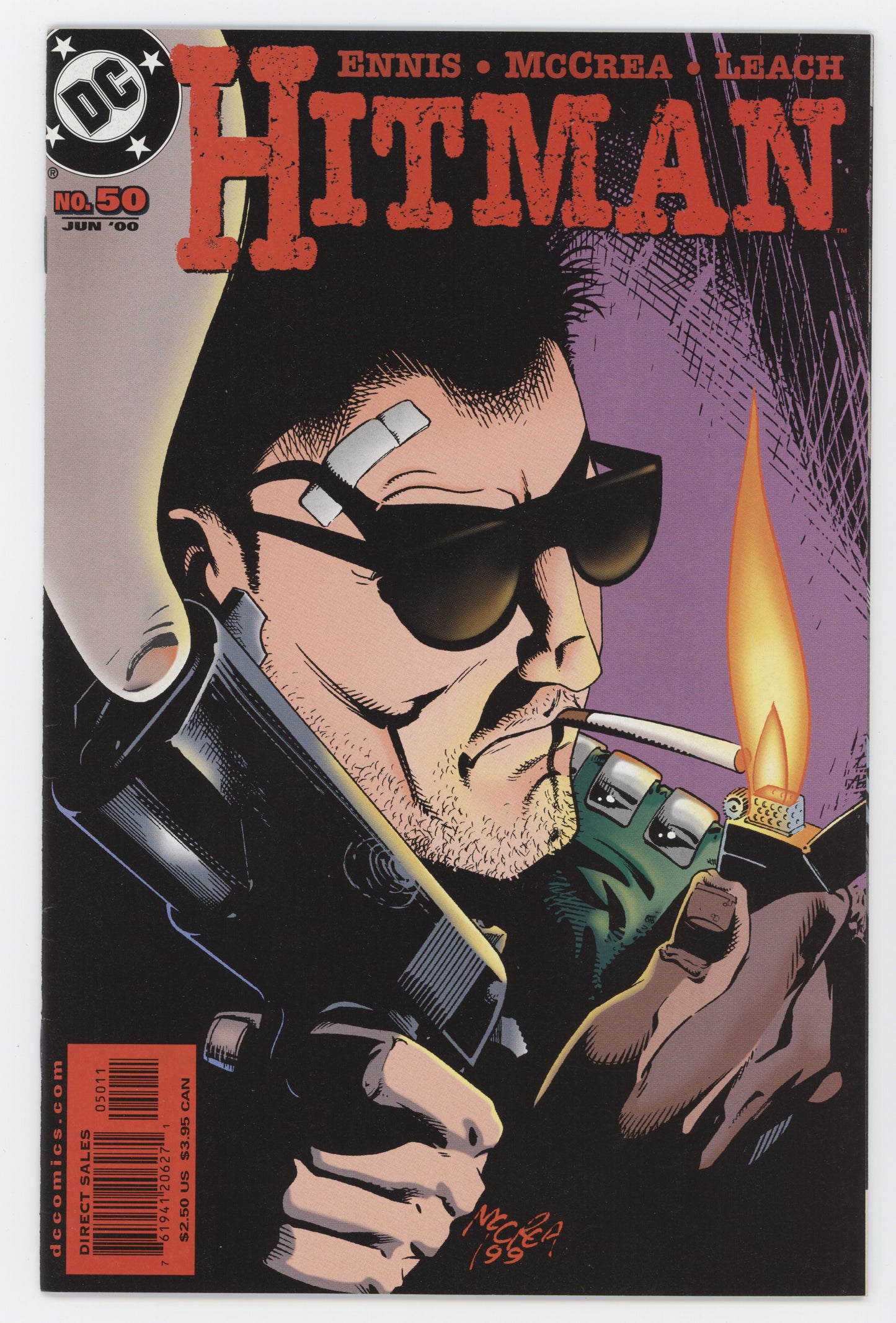 Hitman 50 DC 2000 NM- Garth Ennis John McCrea