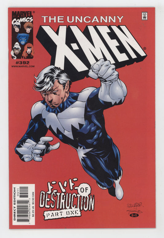 Uncanny X-Men 392 Marvel 2001 Salvador Larroca