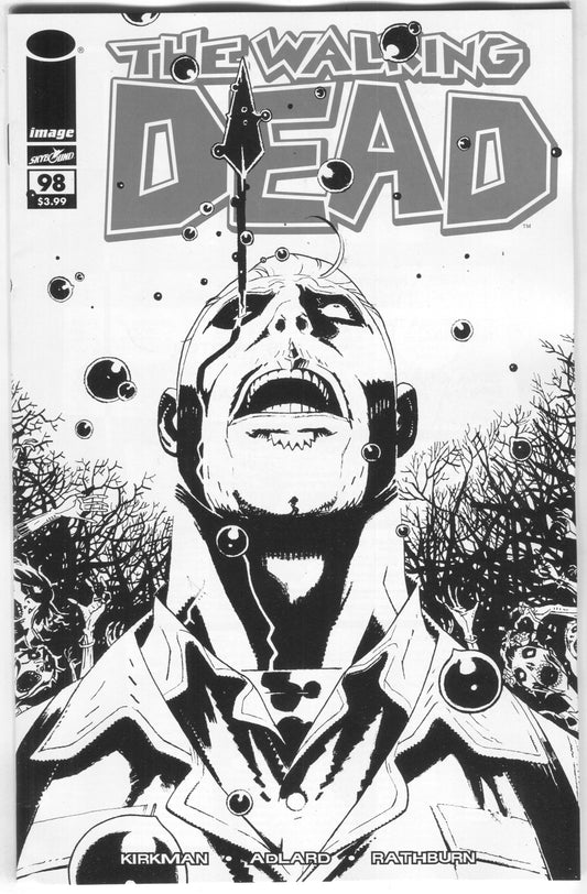 Walking Dead 98 Image 2018 15th Anniversary Wes Craig B&W Variant Blind Bag