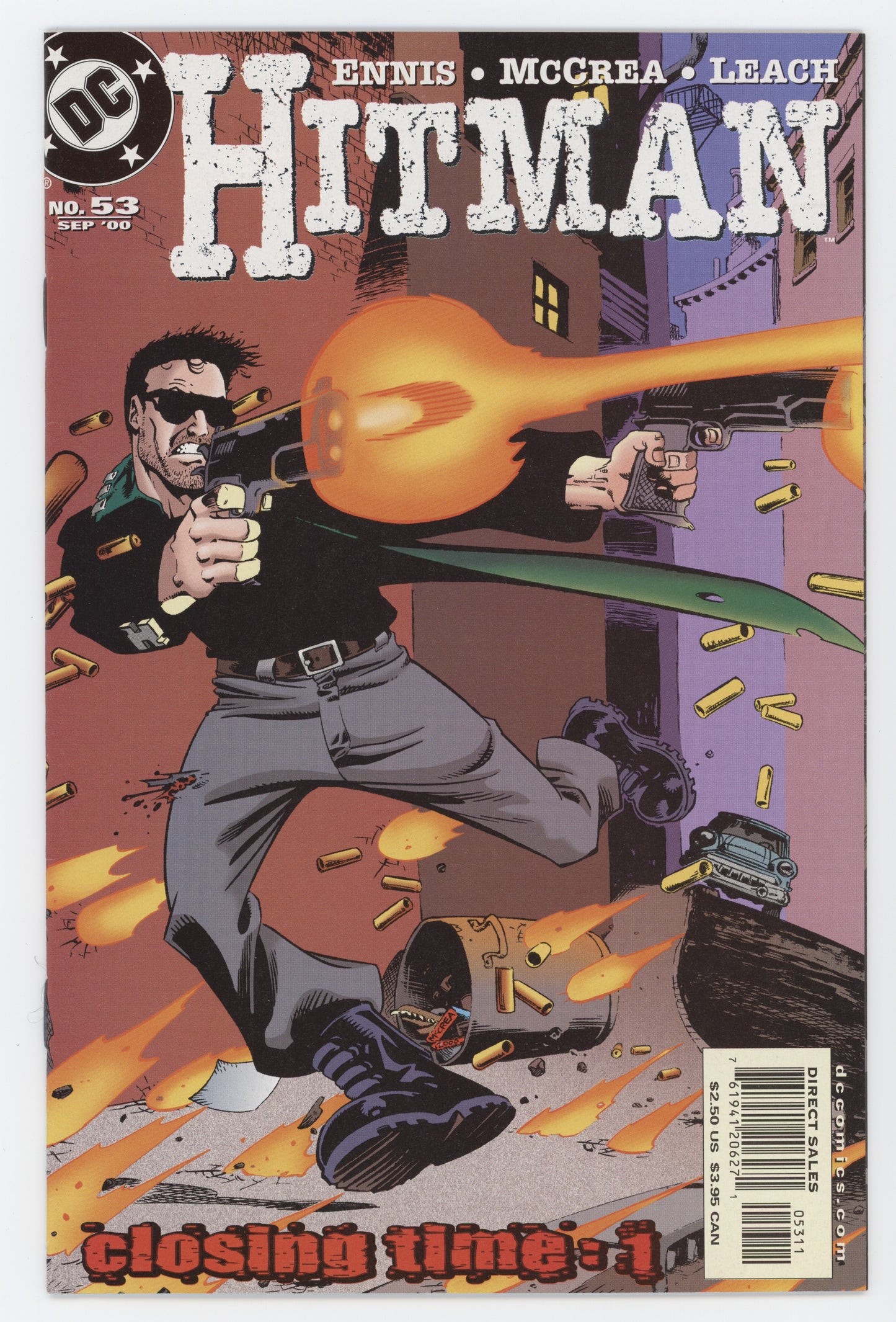 Hitman 53 DC 2000 NM Garth Ennis John McCrea