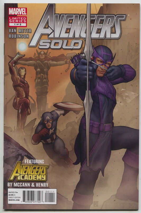 Avengers Solo 1 A Marvel 2011 NM JOHN TYLER CHRISTOPHER