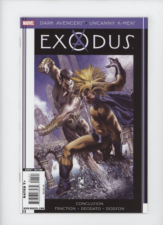 Dark Avengers Uncanny X-Men Exodus 1 B Marvel 2009 1:20 Simone Bianchi Variant