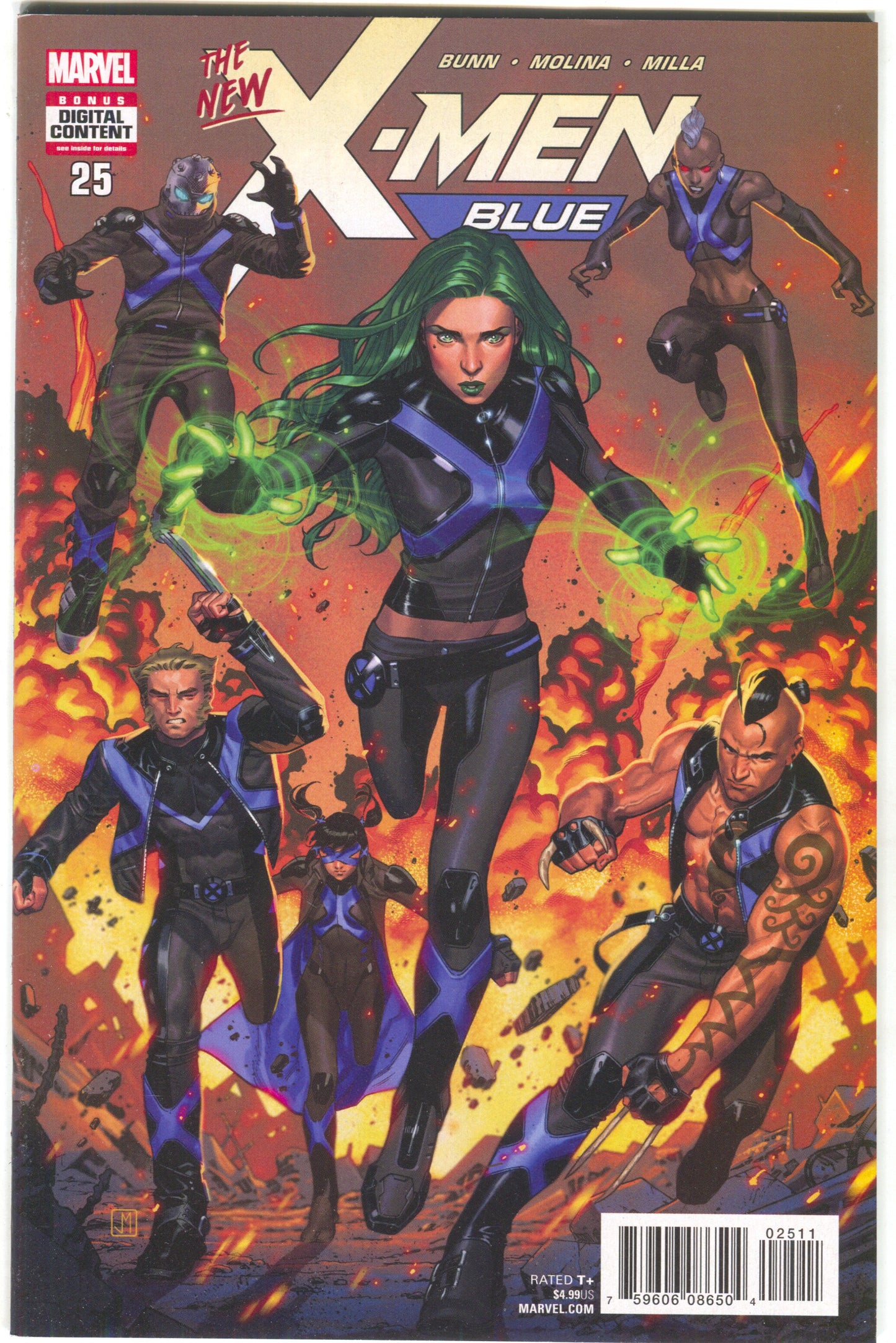 X-MEN BLUE #25 Marvel Legacy Jorge Molina (04/11/2018)