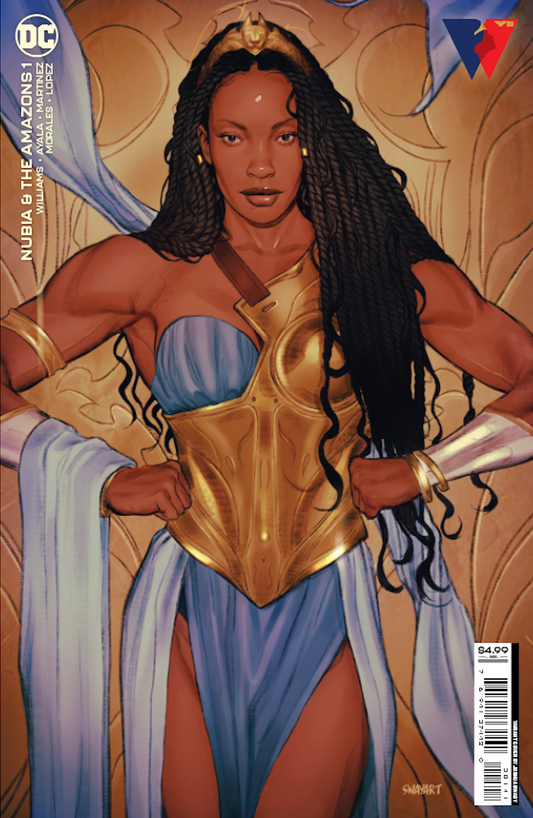 Nubia And The Amazons #1 (Of 6) C Joshua Sway Swaby Card Stock Variant (10/19/2021) Dc