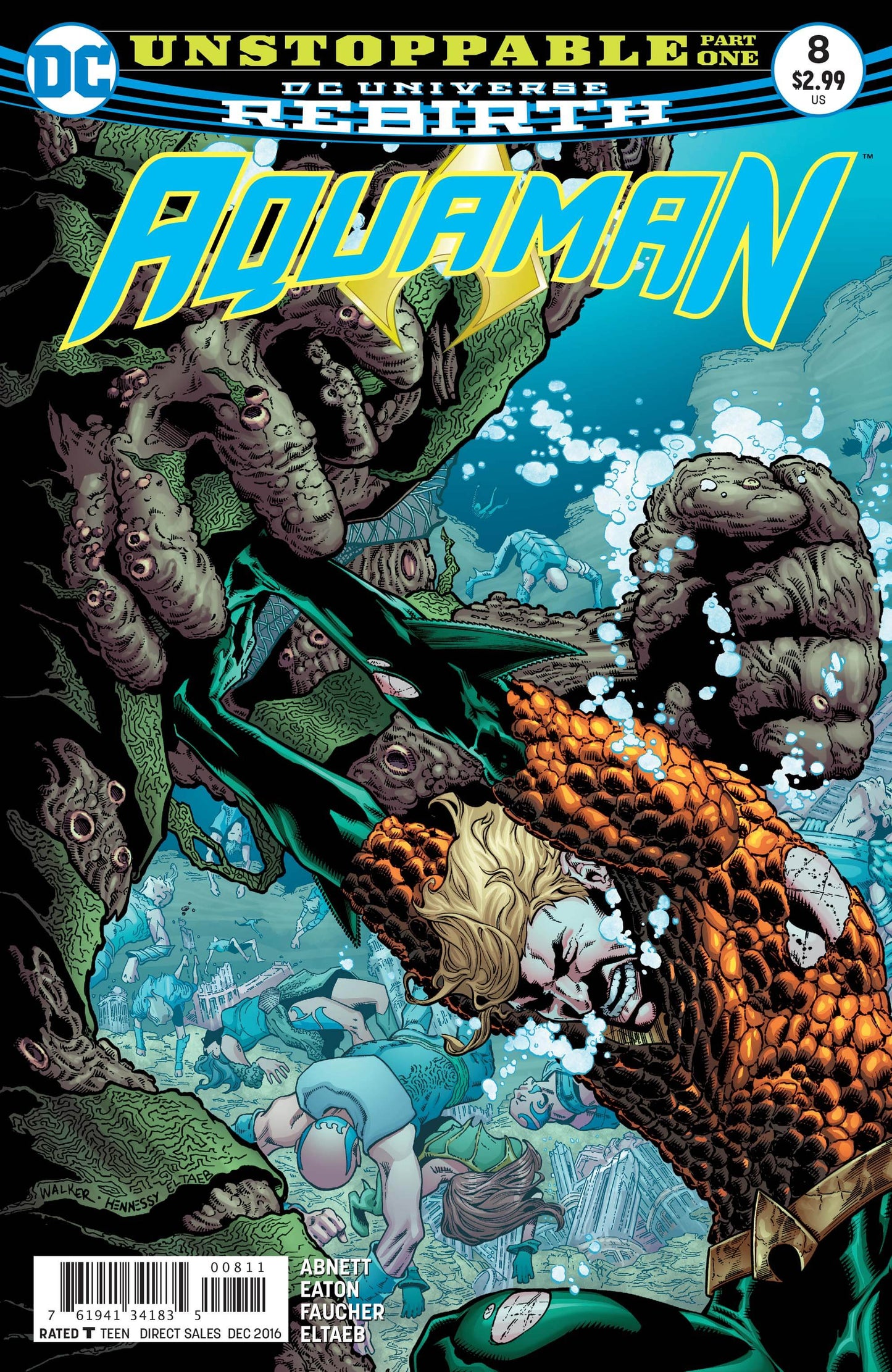 Aquaman 8 DC Rebirth DC 2016