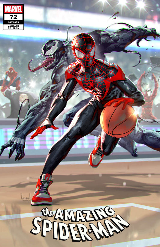 Amazing Spider-Man #72 Kael Ngu Basketball Variant (08/25/2021) Marvel