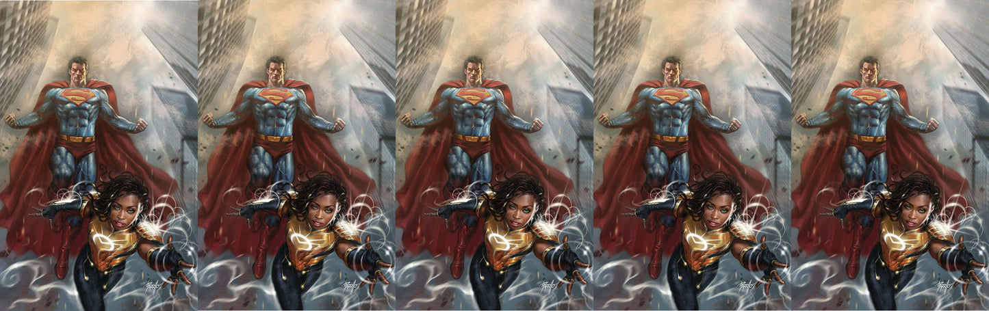 Superman ACTION COMICS #1015 B Lucio Parrillo CARD STOCK Variant YOTV Naomi (09/25/2019) DC