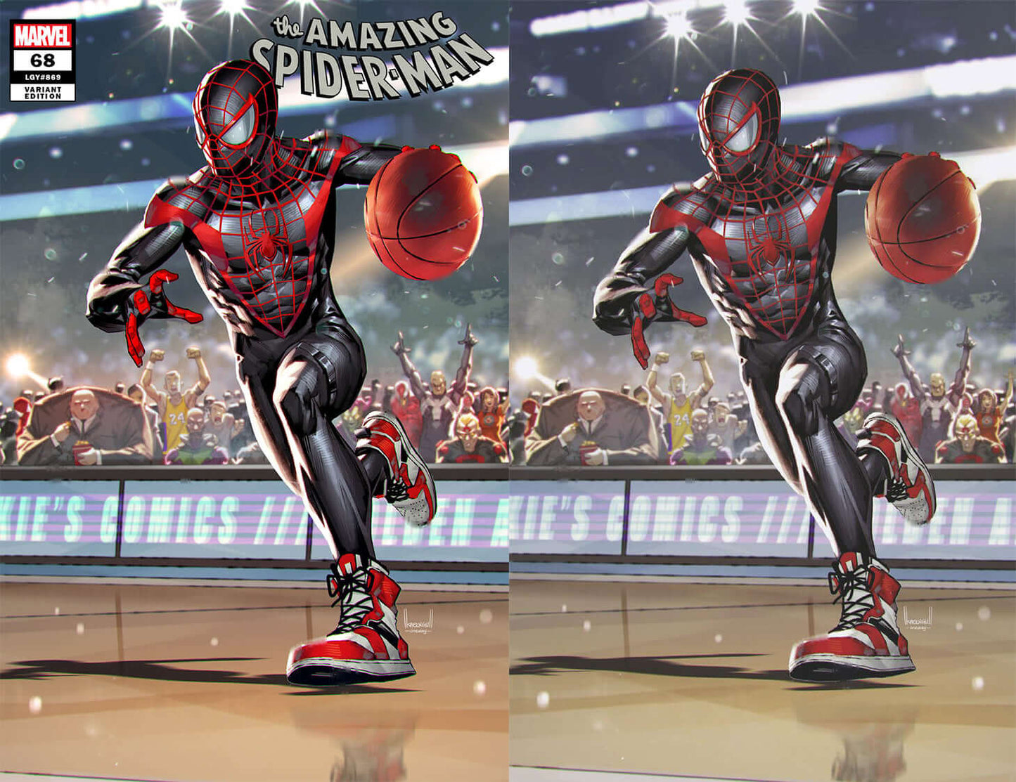 Amazing Spider-Man #68 Kael Ngu Miles Morales Basketball Variant (06/16/2021) Marvel