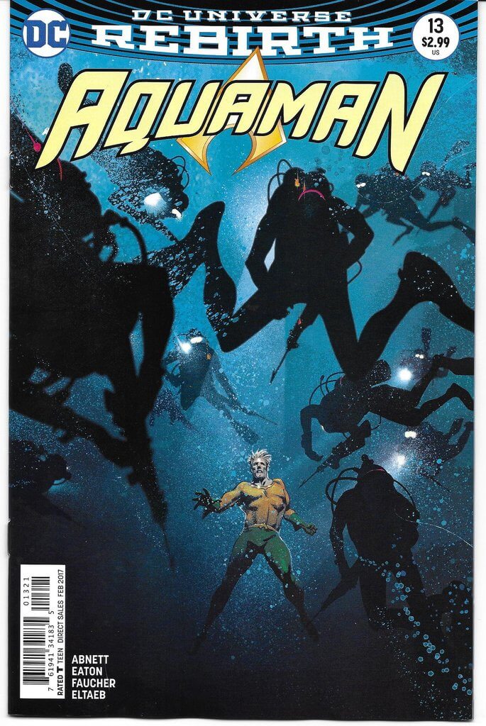 Aquaman 13 B DC Rebirth DC 2016