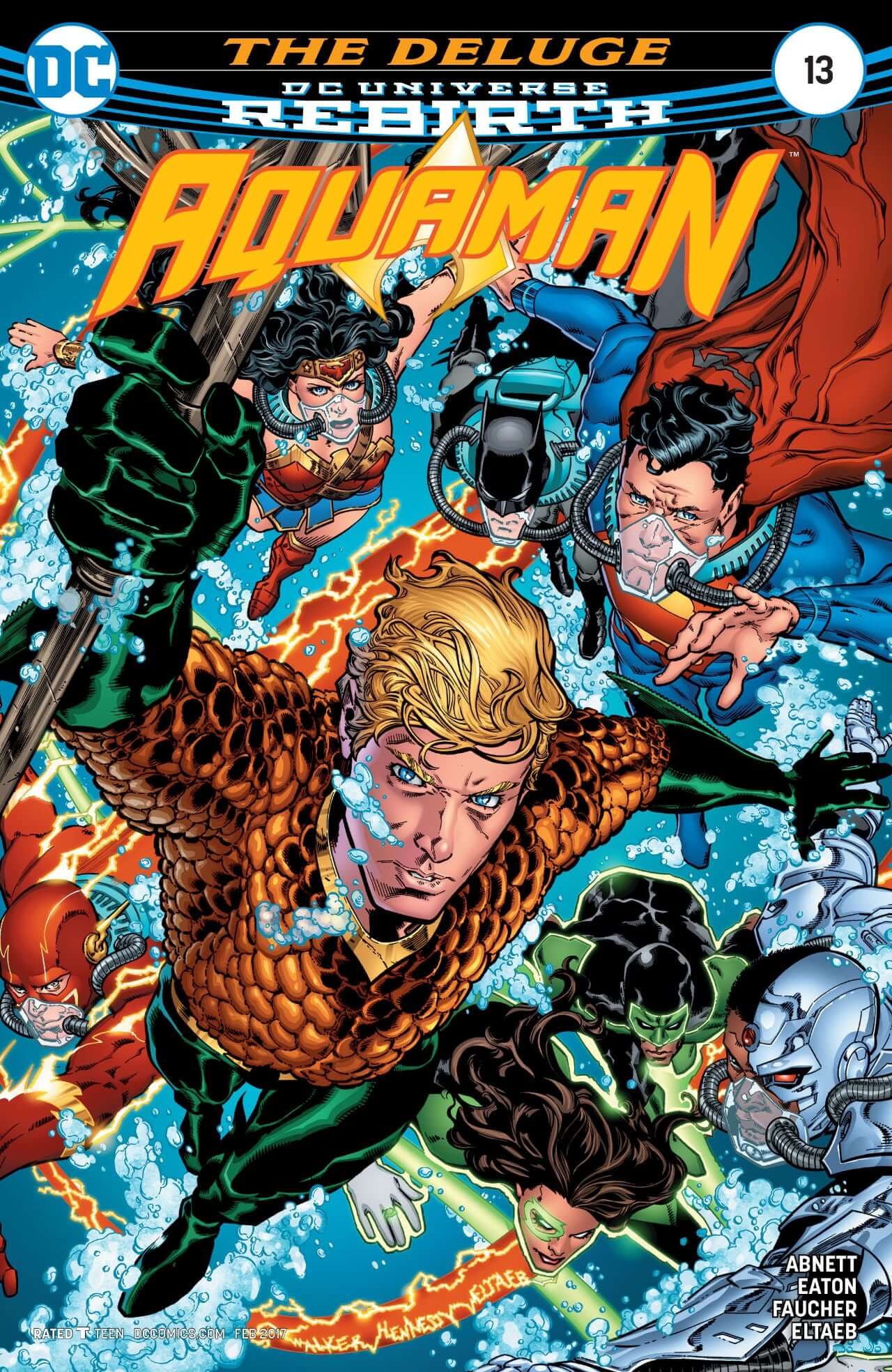 Aquaman 13 DC Rebirth DC 2016