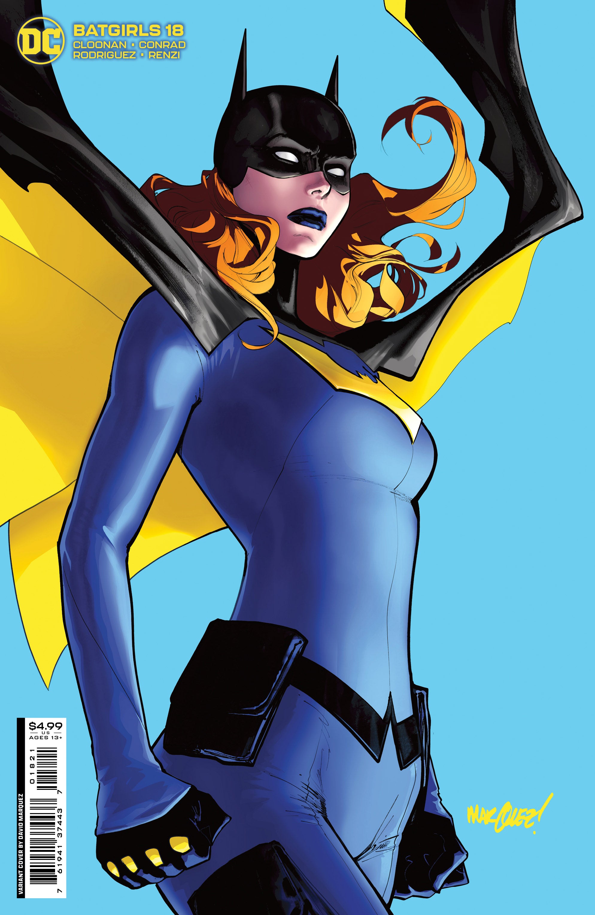 Batgirls #18 B David Marquez GGA Variant (05/16/2023) Dc | Golden
