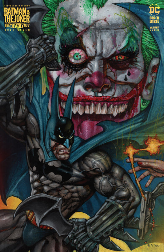 Batman & The Joker The Deadly Duo #7 (Of 7) B Simon Bisley Batman & Joker Card Stock Variant (05/02/2023) Dc