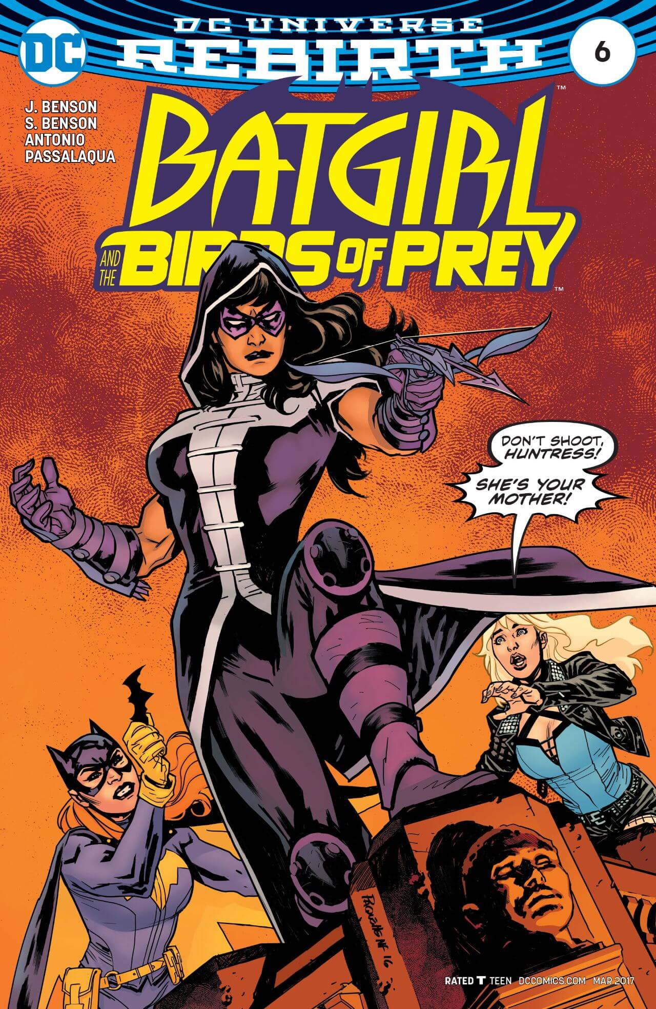 Batgirl Birds of Prey 6 DC Rebirth 2016