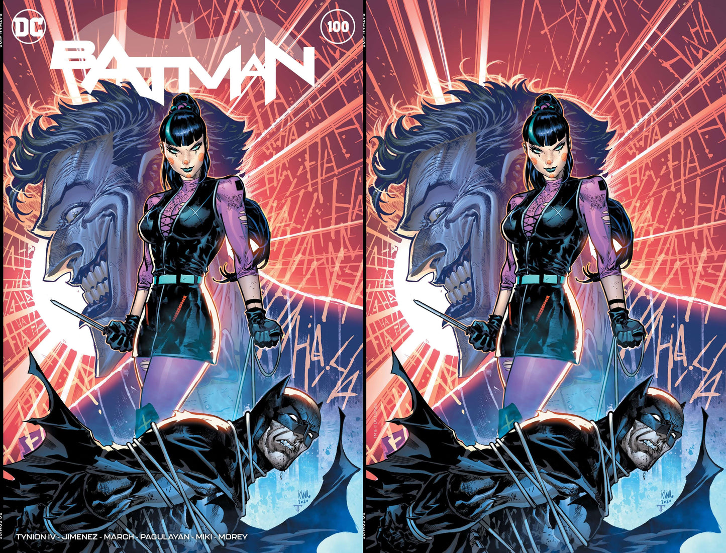 Batman #100 Ken Lashley Variant Joker War Harley Quinn Punchline (10/07/2020) DC
