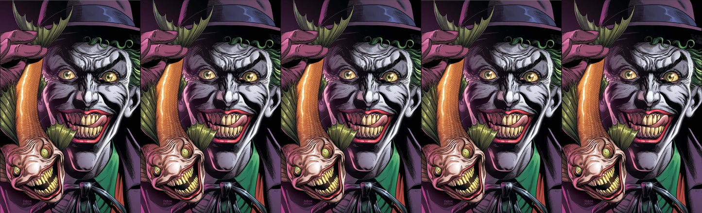 Batman Three Jokers #1 Premium B Jason Fabok Joker Fish Variant Geoff Johns (08/26/2020) DC