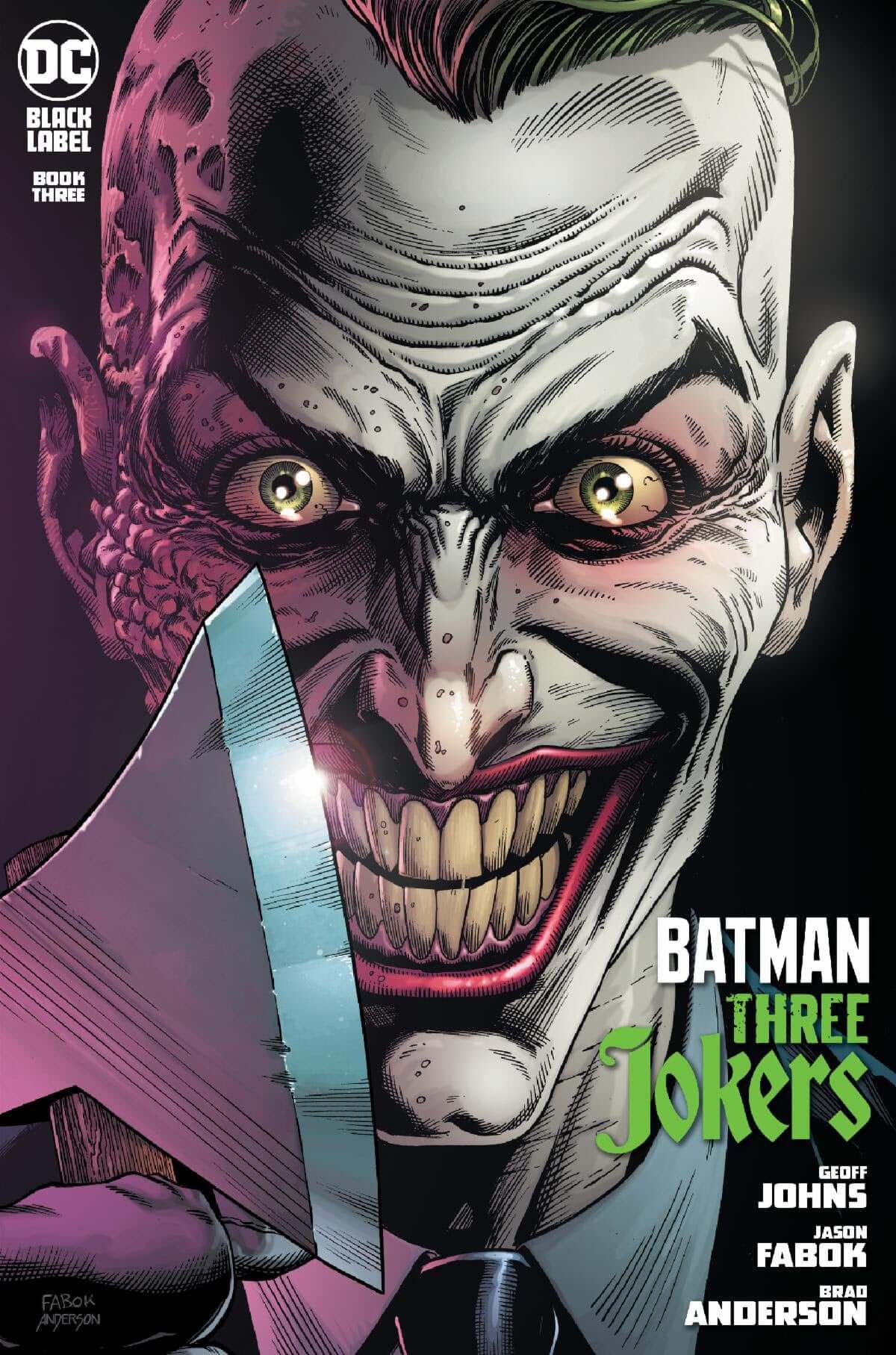Batman Three Jokers #3 Premium I Jason Fabok Endgame Mohawk Variant Geoff Johns (10/28/2020) DC