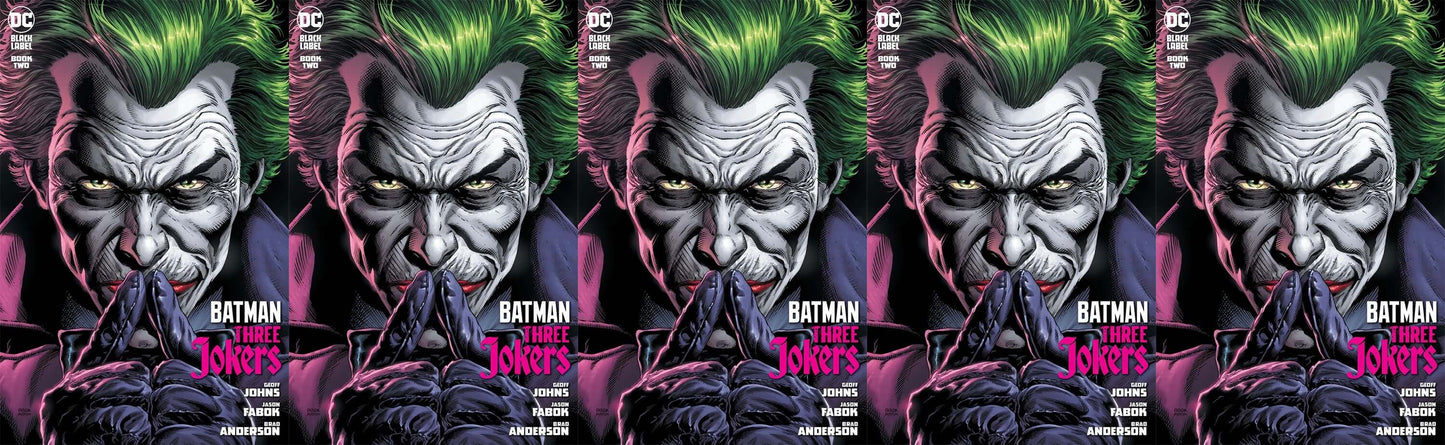 Batman Three Jokers #2 A Jason Fabok Joker Geoff Johns (09/29/2020) DC