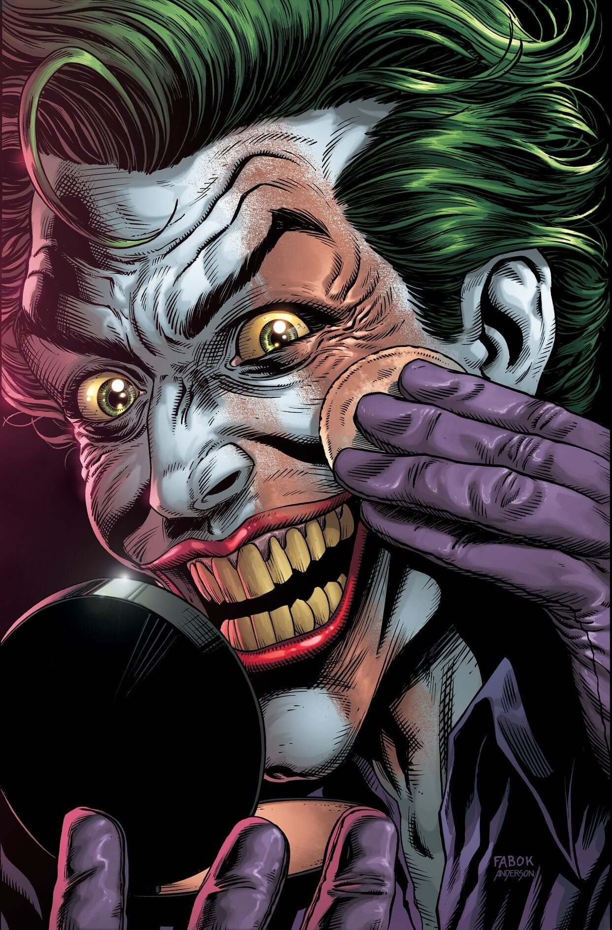 Batman Three Jokers #2 Premium F Jason Fabok Applying Make-Up Variant Geoff Johns (09/29/2020) DC
