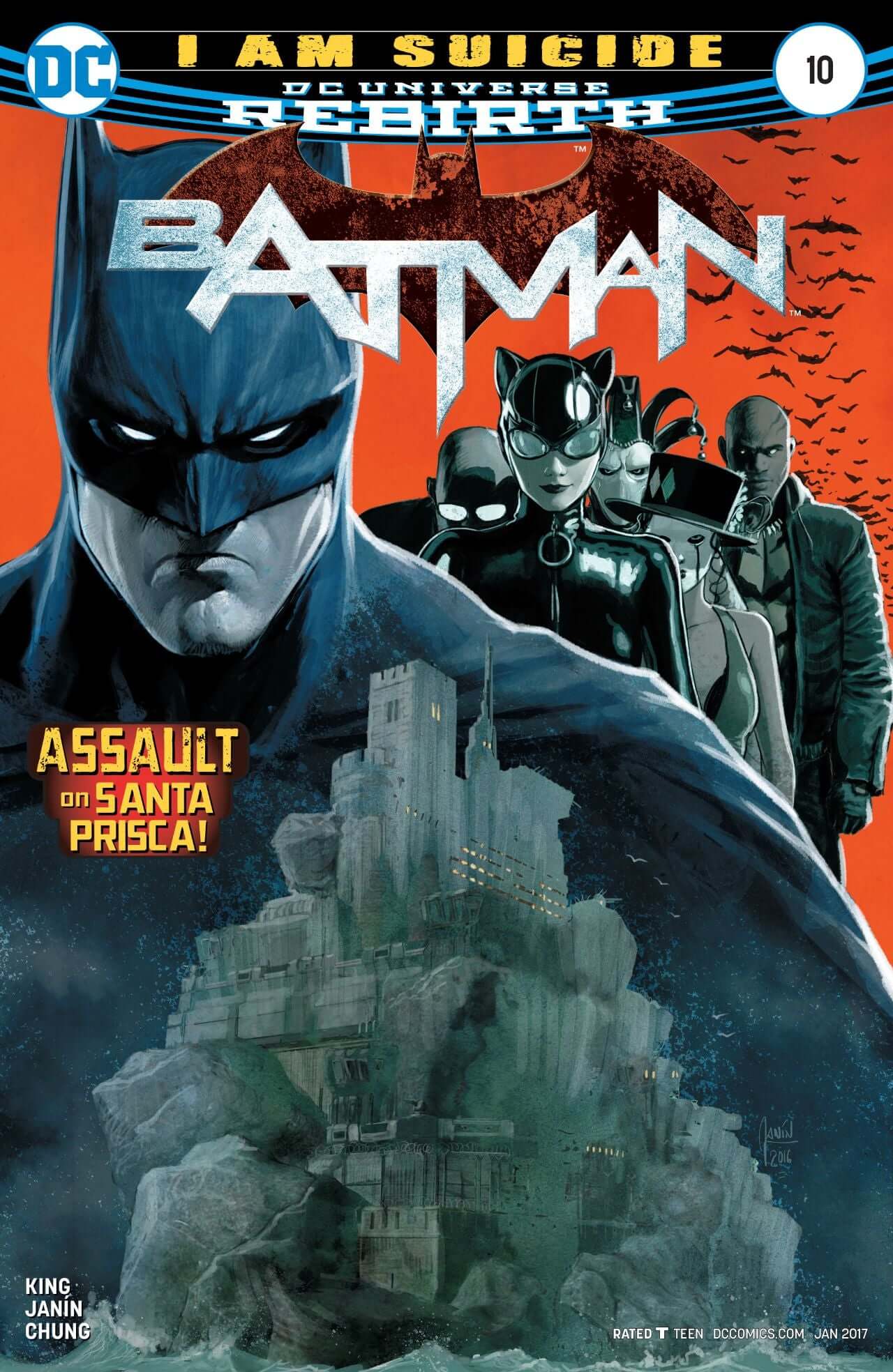 Batman 10 DC Rebirth 2016 Catwoman