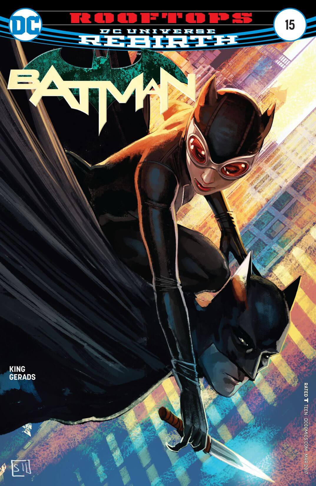 Batman 15 DC Rebirth 2016 Catwoman
