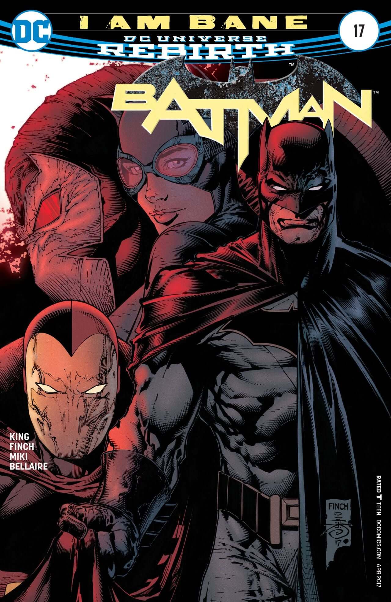 Batman 17 DC Rebirth 2016 Catwoman