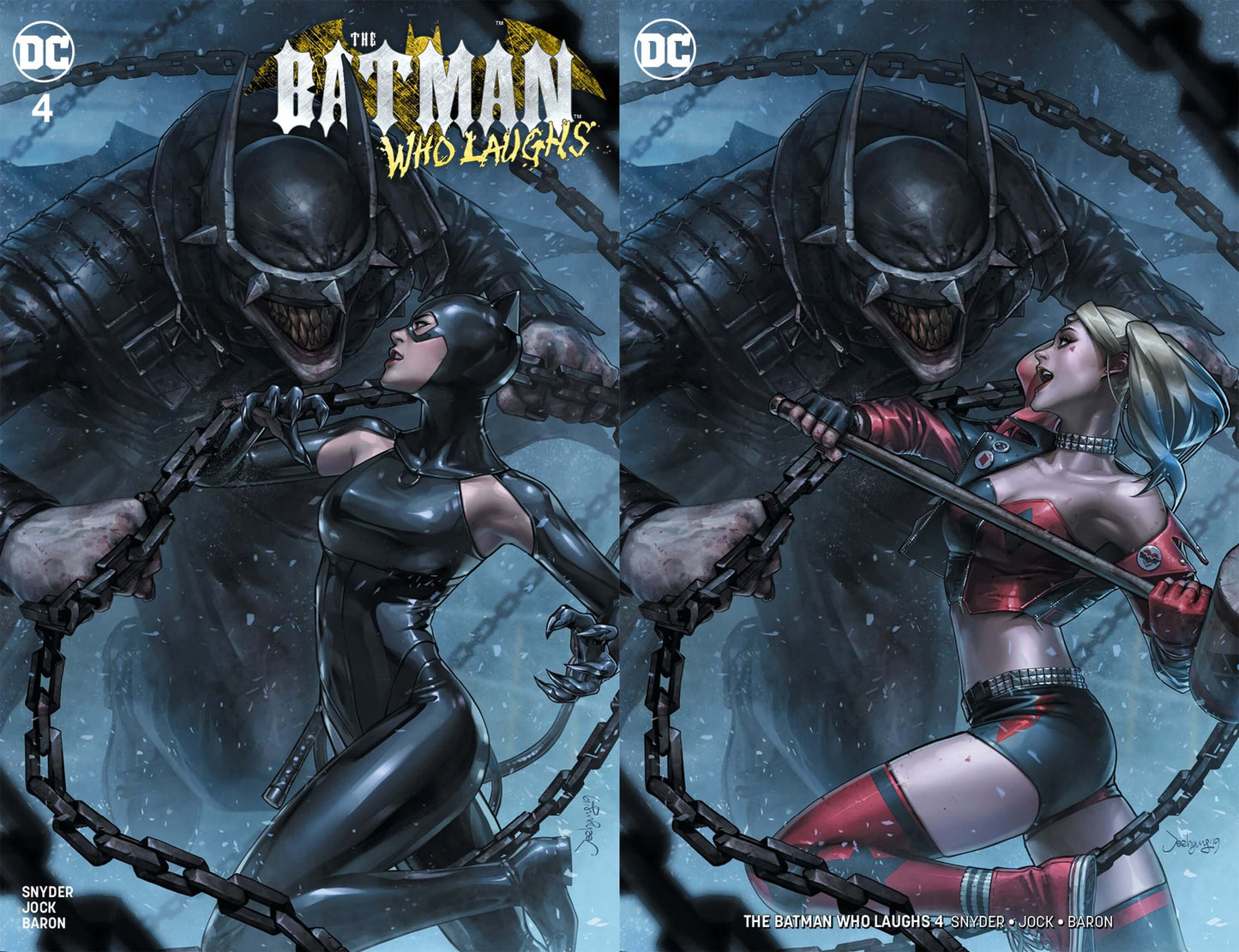 Batman Who Laughs #4 DC Jeehyung Lee Variant Trade + Virgin Set Options (04/10/2019) Dark Nights Metal