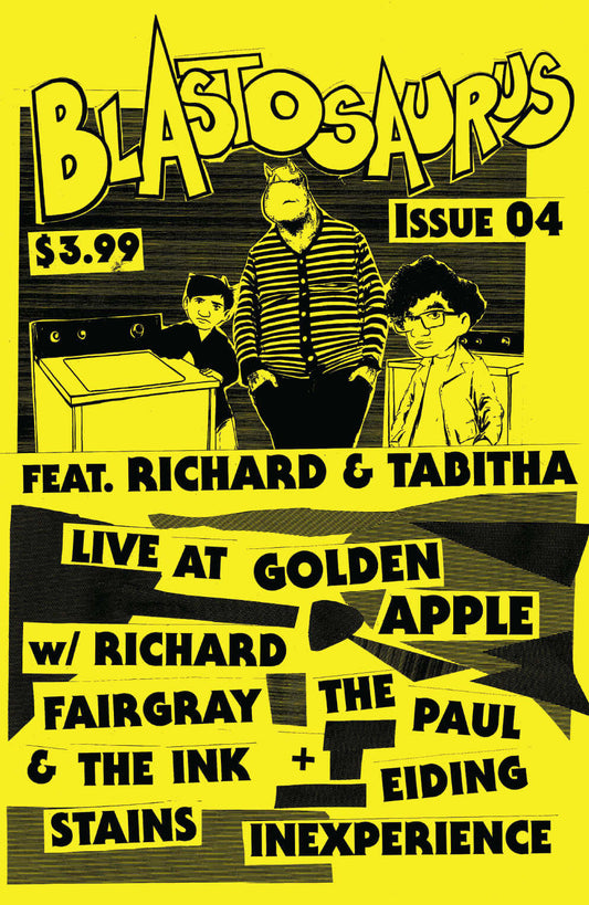 BLASTOSAURUS #04 Variant B Golden Apple Books Richard Fairgray Paul Eiding (11/28/2018)