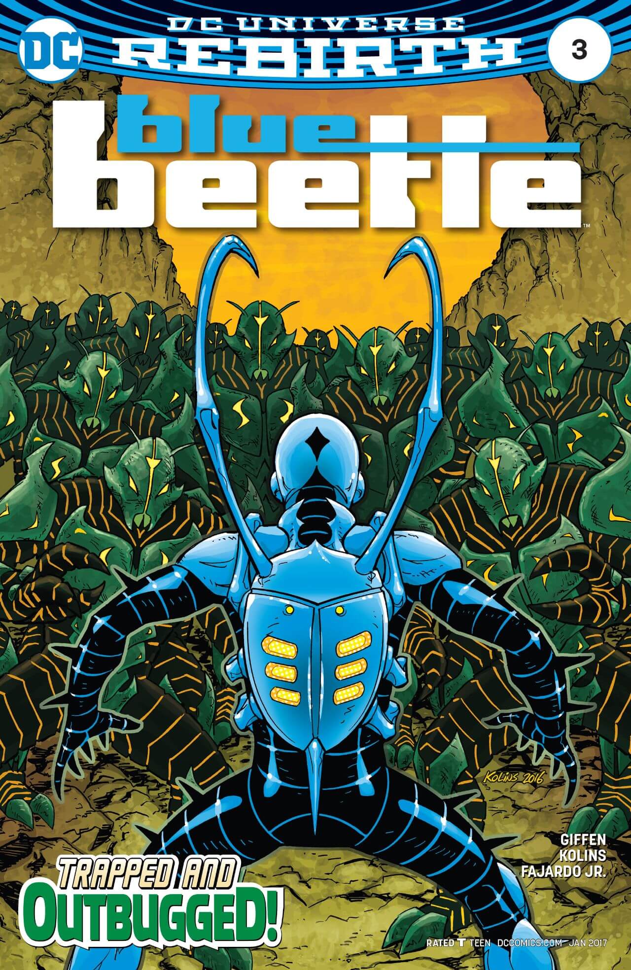 Blue Beetle 3 DC 2016