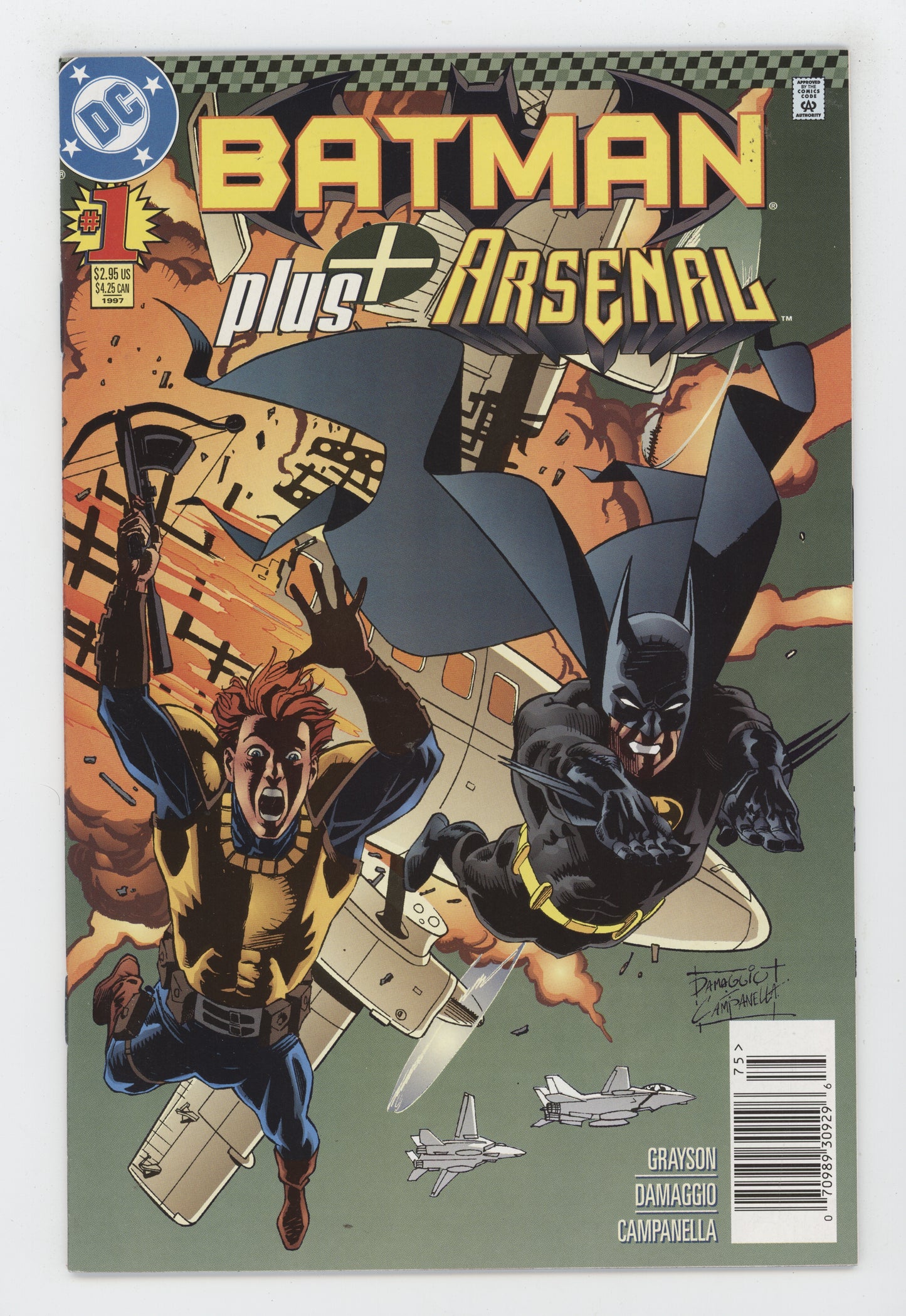 Batman Plus 1 DC 1997 Grayson Damaggio