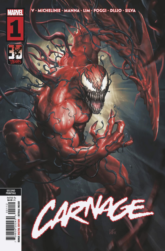 Carnage #1 2nd Print Kendrik Lim Kunkkha Variant (05/04/2022) Marvel