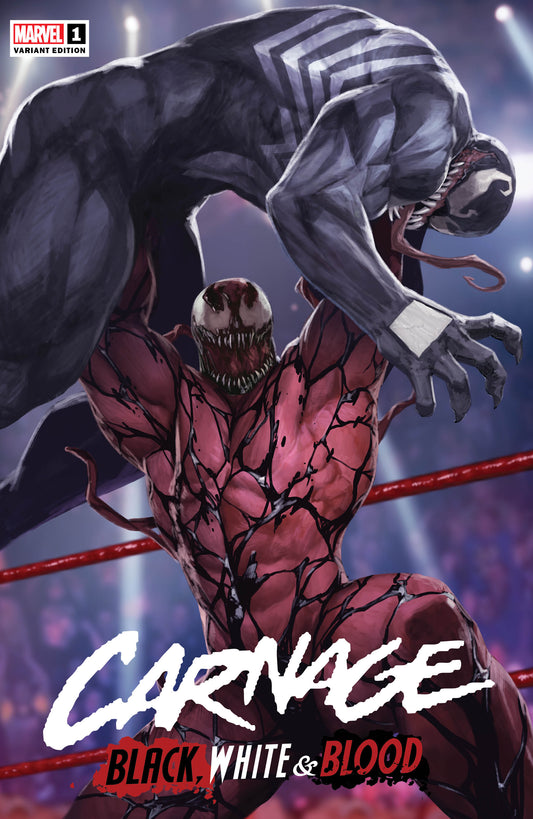 Carnage Black White And Blood #1 (Of 4) Skan Srisuwan Wrestling WWE Variant (03/31/2021) Marvel