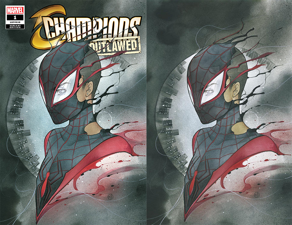 Champions #1 (Of 5) Peach Momoko Miles Morales Spider-Man Variant (10/07/2020) Marvel