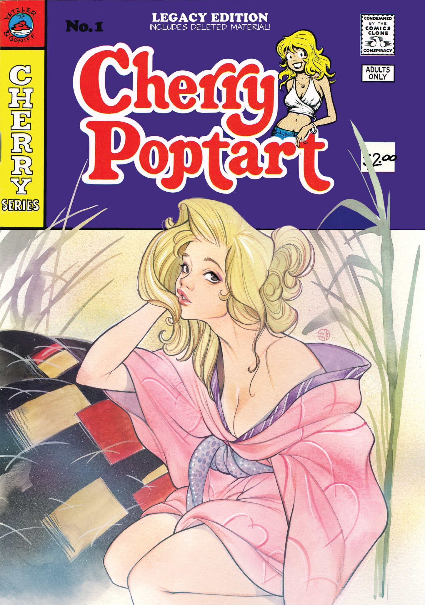 Cherry Poptart #1 2021 Peach Momoko Facsimile Variant Vampironica - Golden Apple Comics