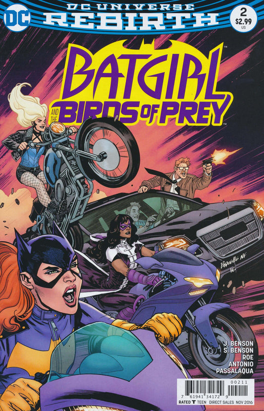 Batgirl Birds of Prey 2 DC Rebirth 2016