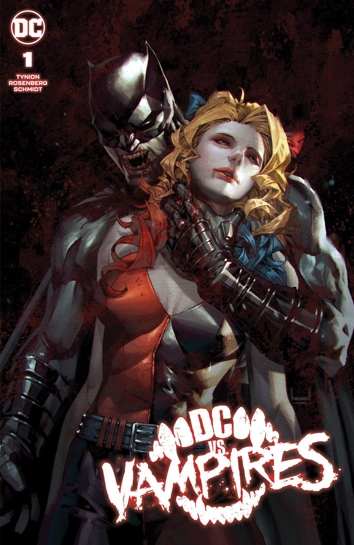 Dc Vs Vampires #1 (Of 12) Kael Ngu Batman Harley Quinn Variant (10/26/2021) Dc