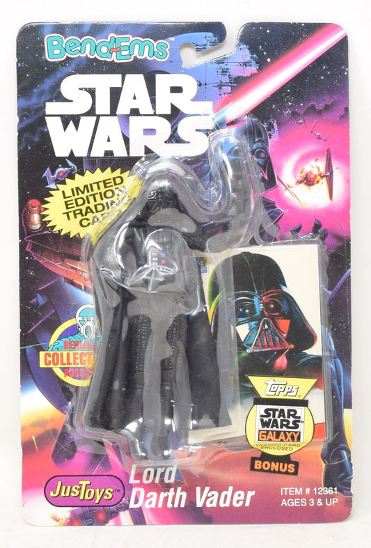 Star Wars Darth Vader Action Figure Bend Em Just Toys MOC New