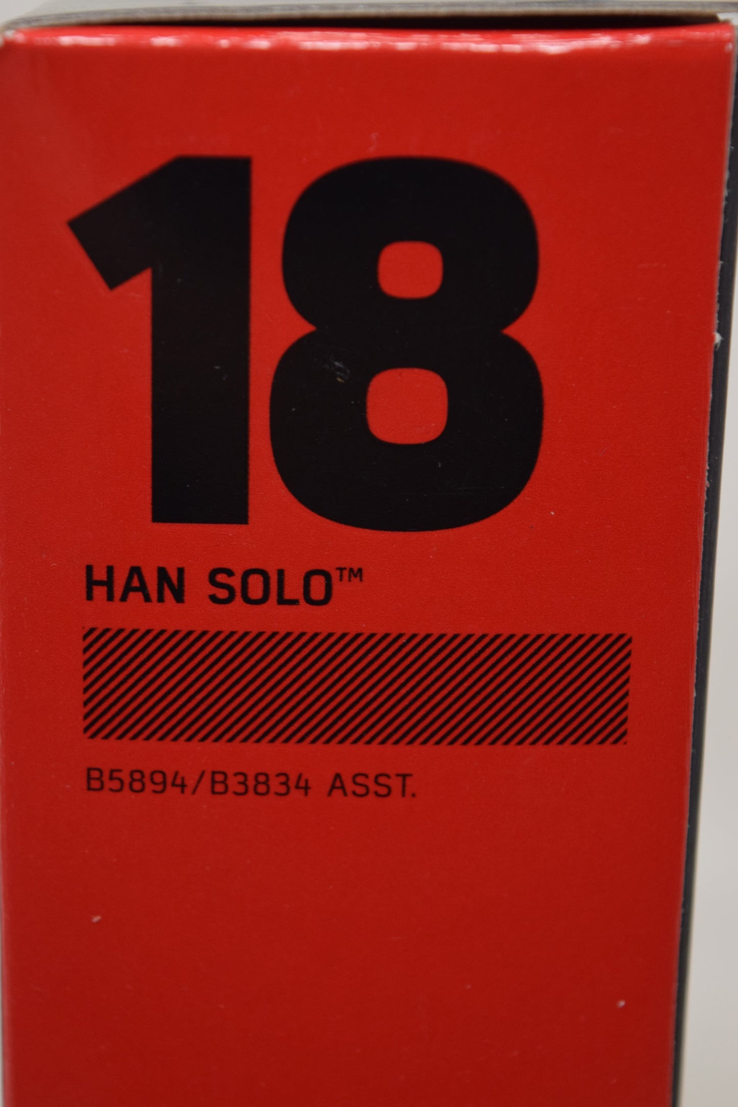 Star Wars Black Series 18 Han Solo Force Awakens 6" Action Figure Hasbro NIB
