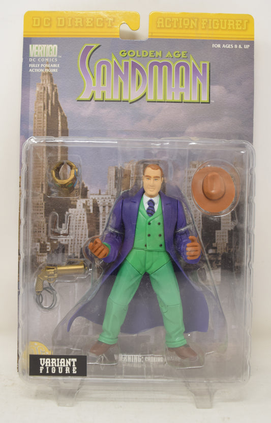 Sandman JSA Variant Golden Age Action Figure DC Direct MOC New