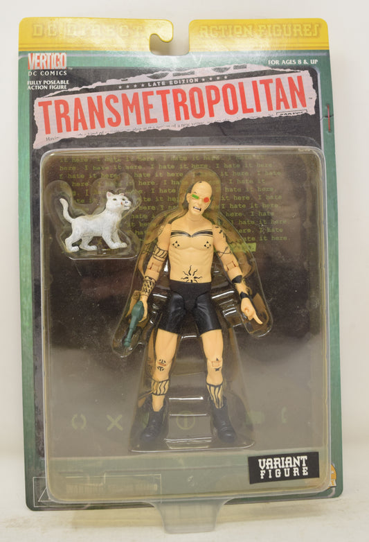 Transmetropolitan Spider Jerusalem Variant Action Figure DC Direct MOC New