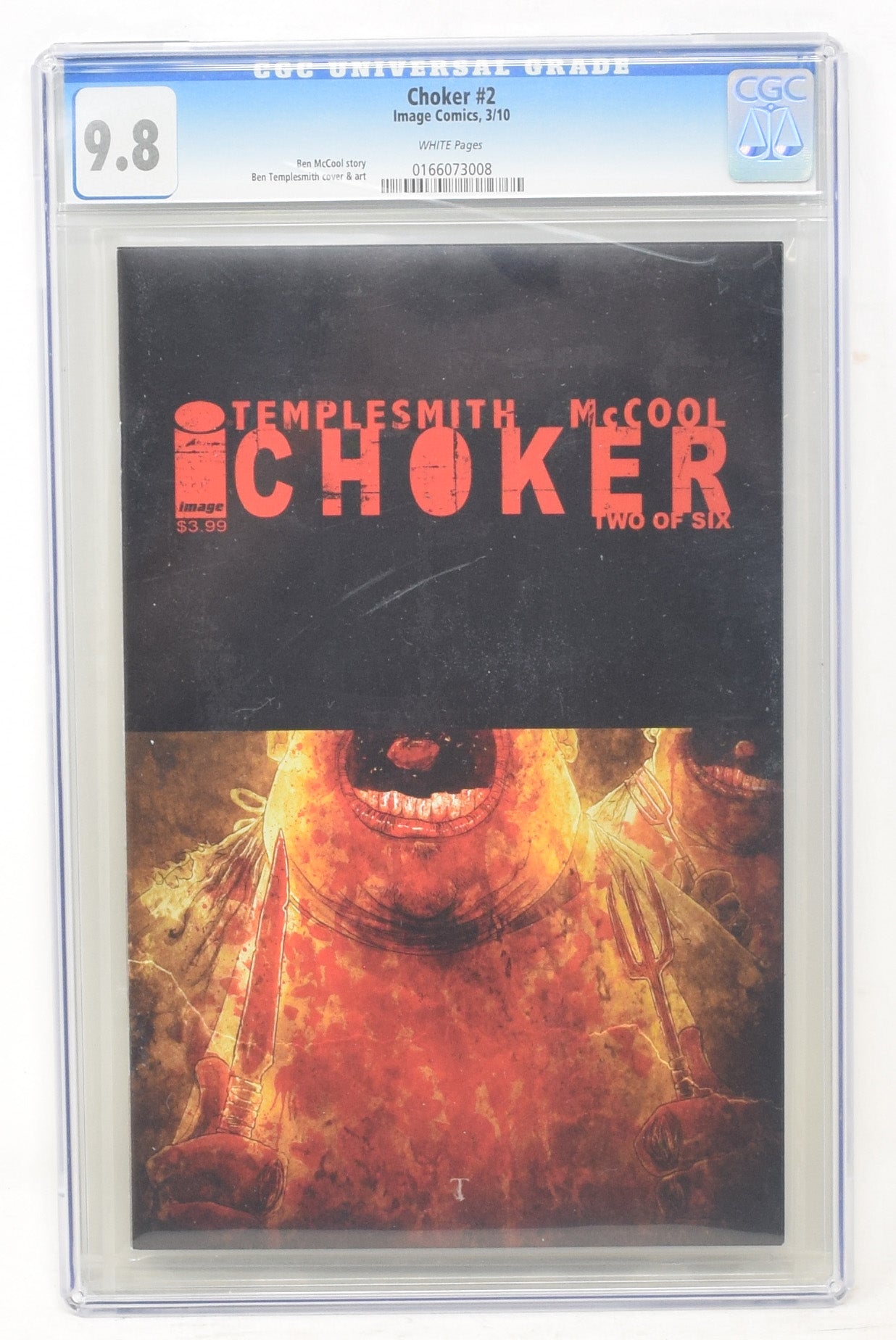 Choker 2 Image 2010 CGC 9.8 Ben Templesmith