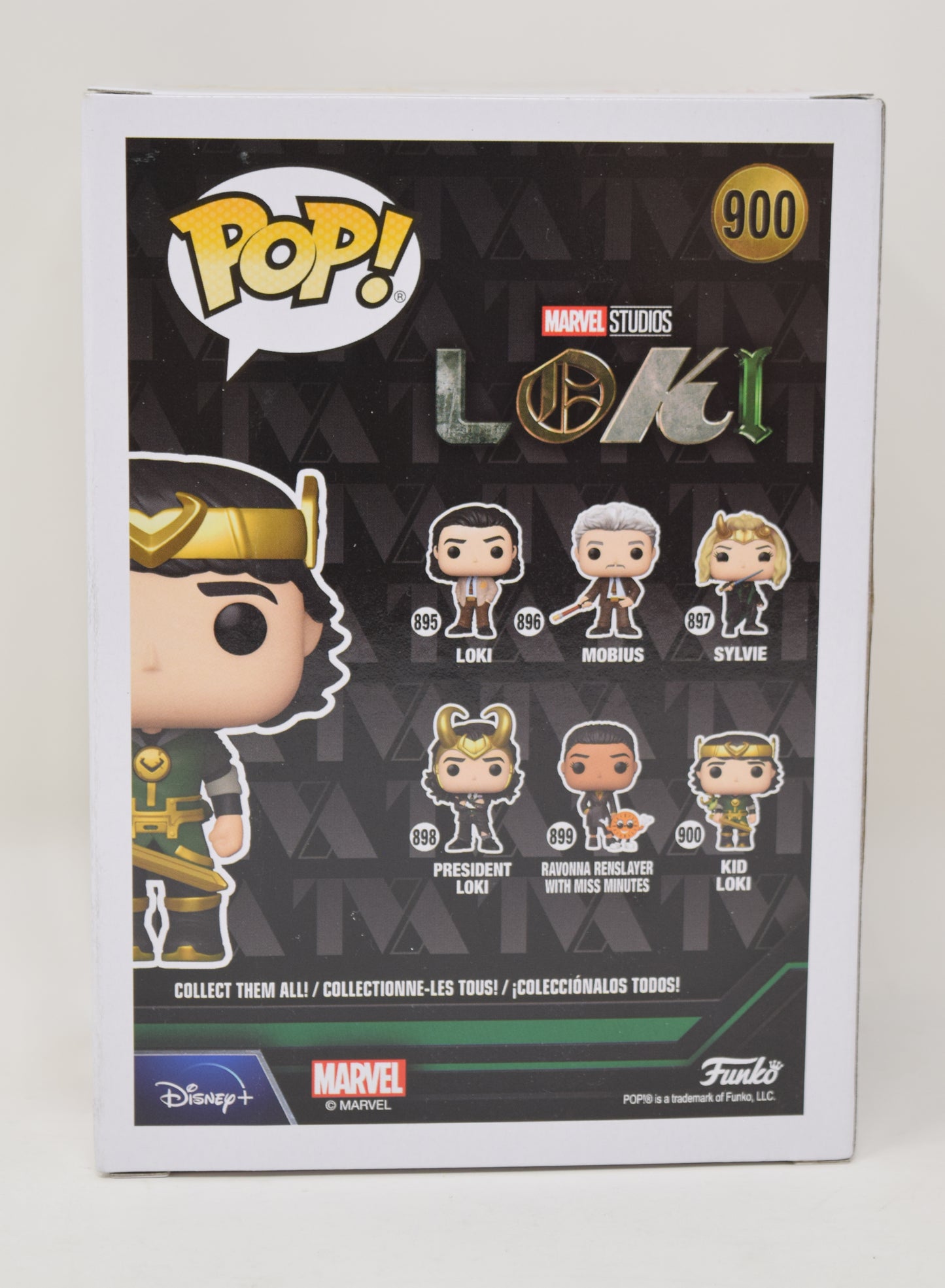 Kid Loki Marvel Studios TV Funko Pop Figure 900 NIB New