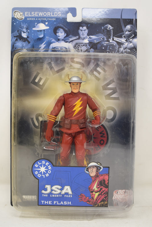 Flash JSA Liberty Files Action Figure Elseworlds DC Direct MOC New