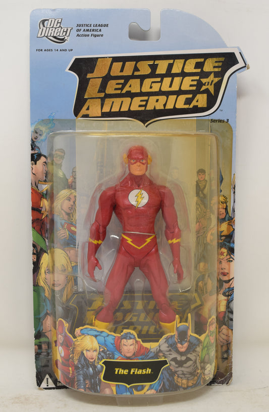 Justice League of America Flash Series 3 DC Direct Action Figure MOC New