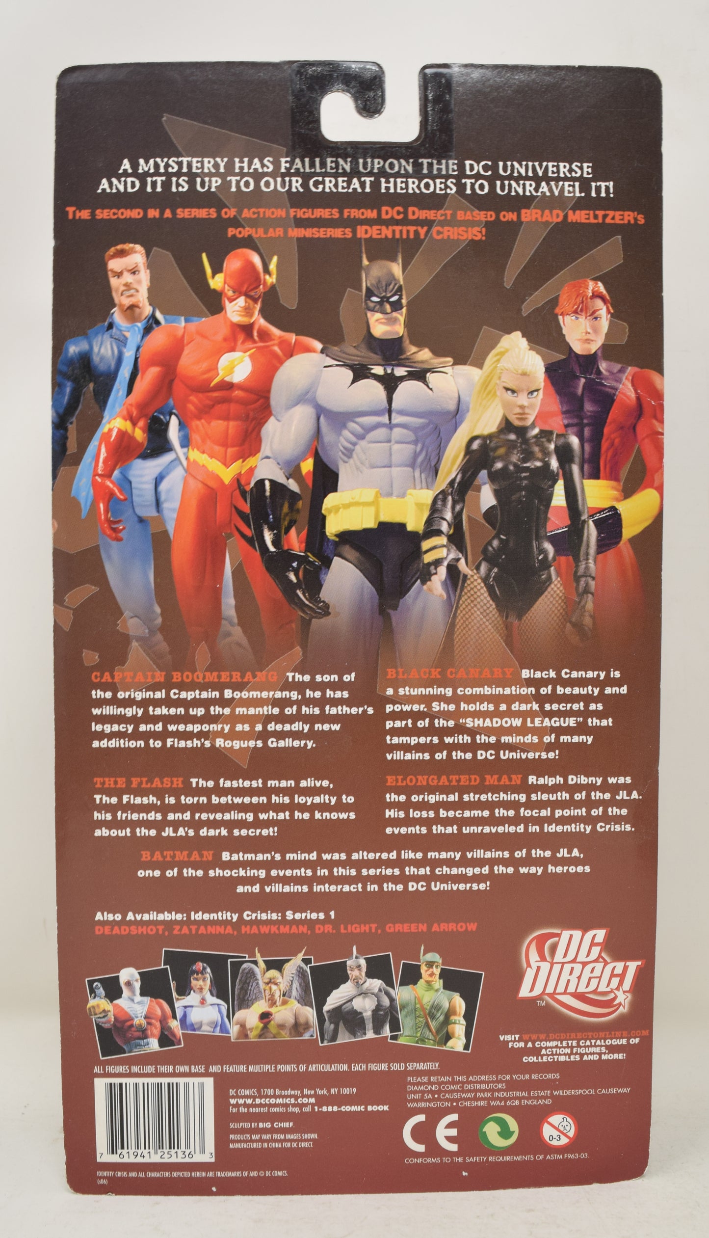 Identity Crisis Series 1 Batman DC Direct Action Figure MOC New