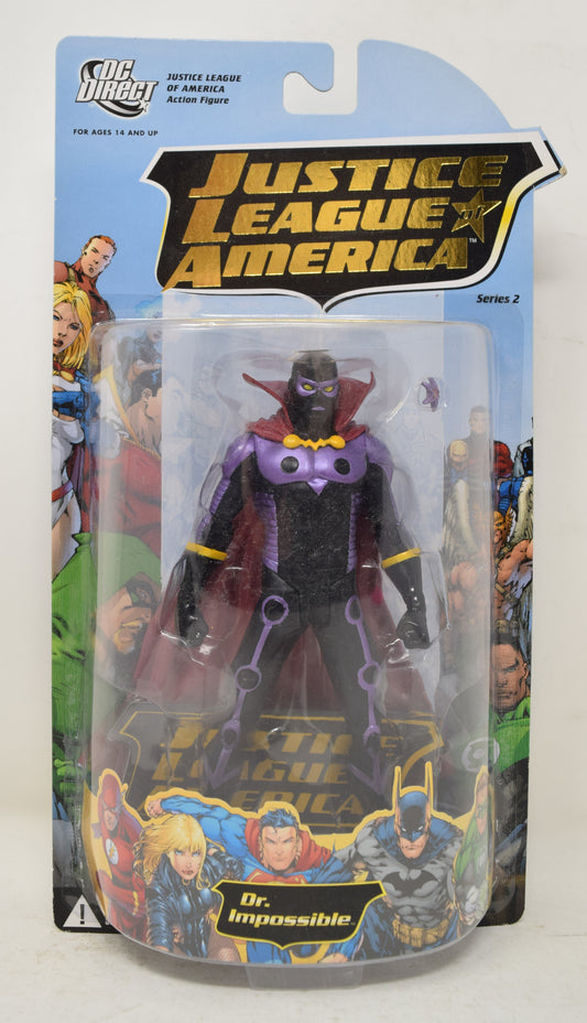 Justice League of America Dr Impossible Series 1  DC Direct Action Figure MOC New