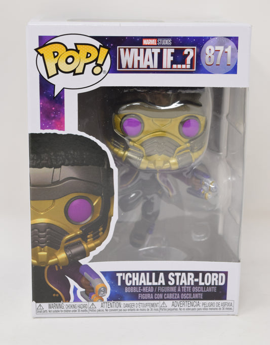 T'Challa Star-Lord What If Marvel Studios TV Funko Pop Figure 871 NIB New