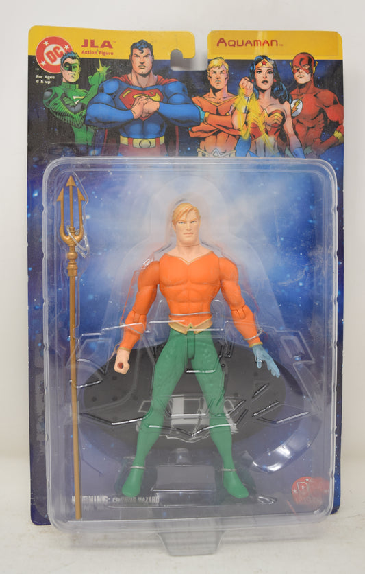 Aquaman JLA Action Figure DC Direct MOC New